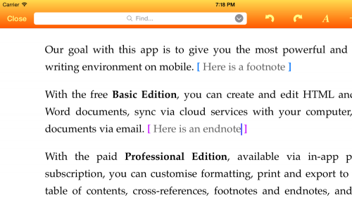 UX Write 2.0 - Footnotes and endnotes