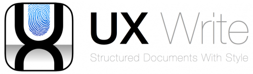 UX Write 2.0 - Logo